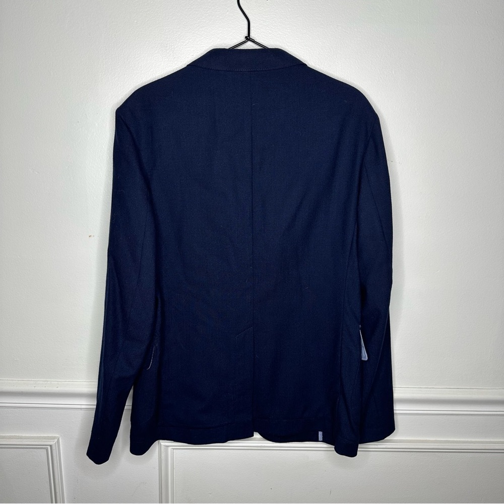 Taylor Stitch Telegraph 100% Wool Lightweight Everyday Blazer in Navy Blue 40R - Picture 5 of 9